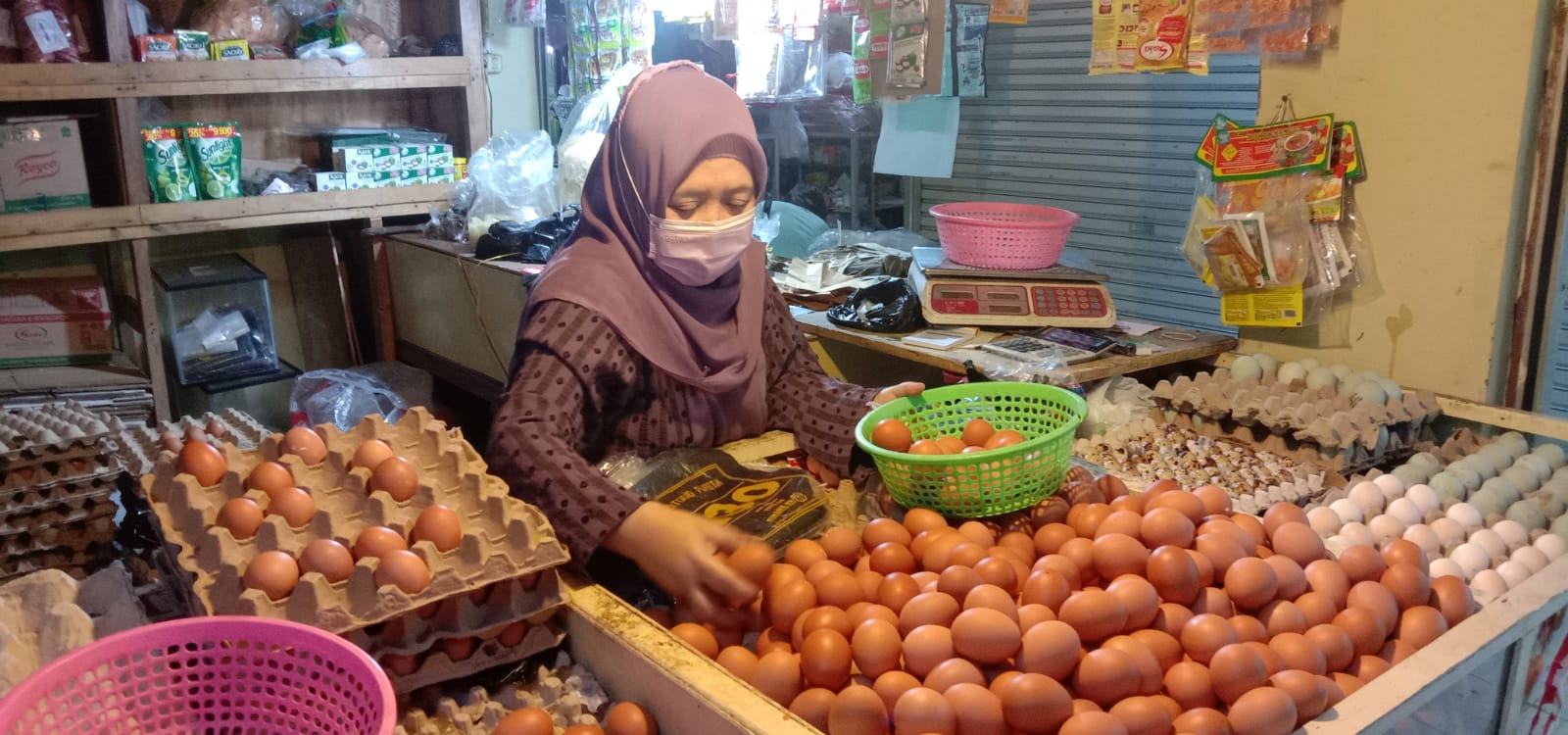 Harga Telur Ayam di Kota Bandung Melejit Hingga Rp32 Ribu Perkilo