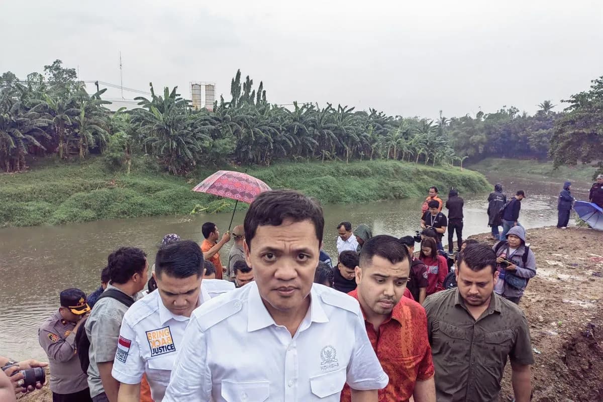 Komisi III DPR Lakukan Kunker Spesifik ke Lokasi Penemuan Jasad di Kali Bekasi