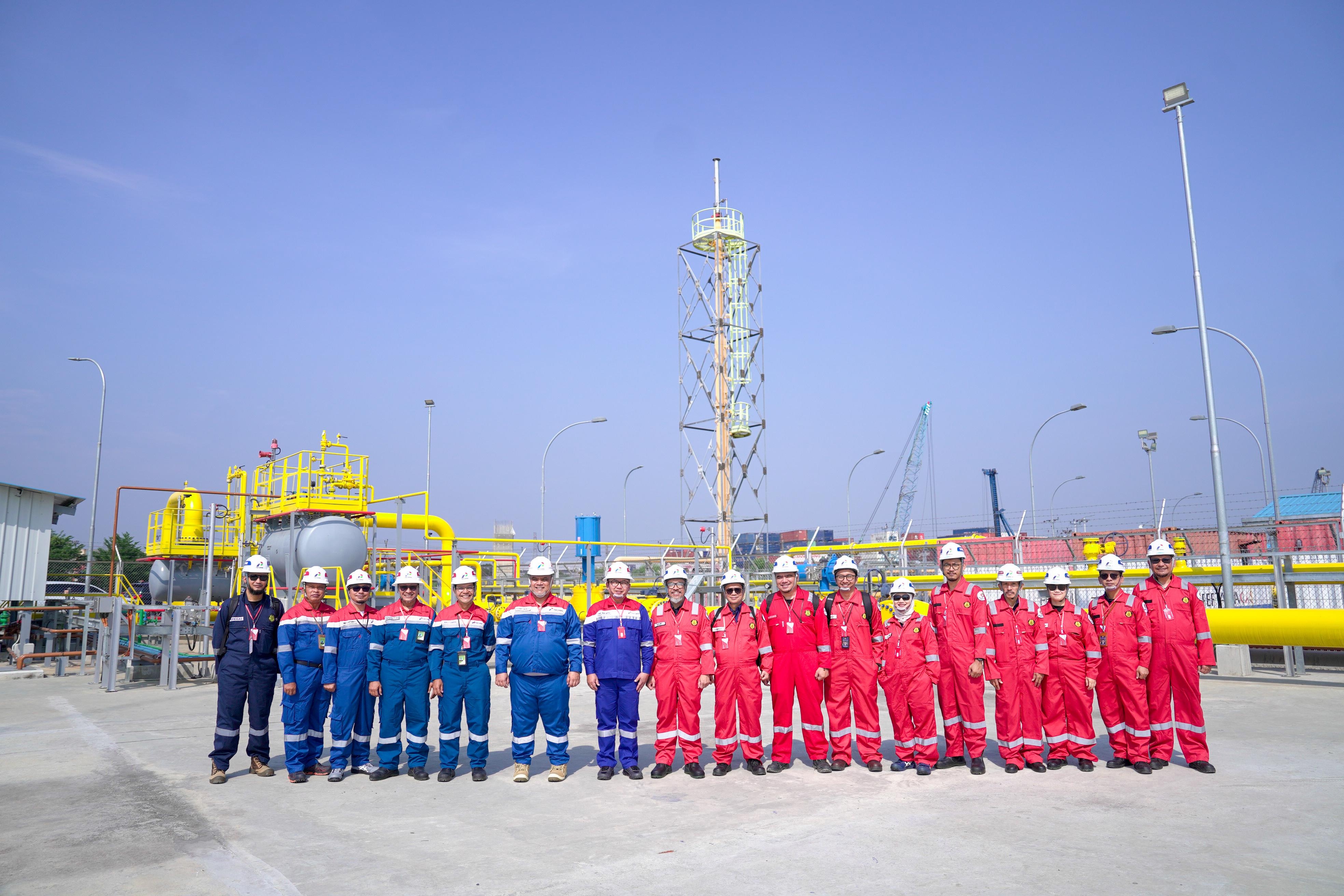 Pertamina Gas Terima Kunjungan Kementerian ESDM di ORF Tambak Lorok untuk Kegiatan Management Walkthrough