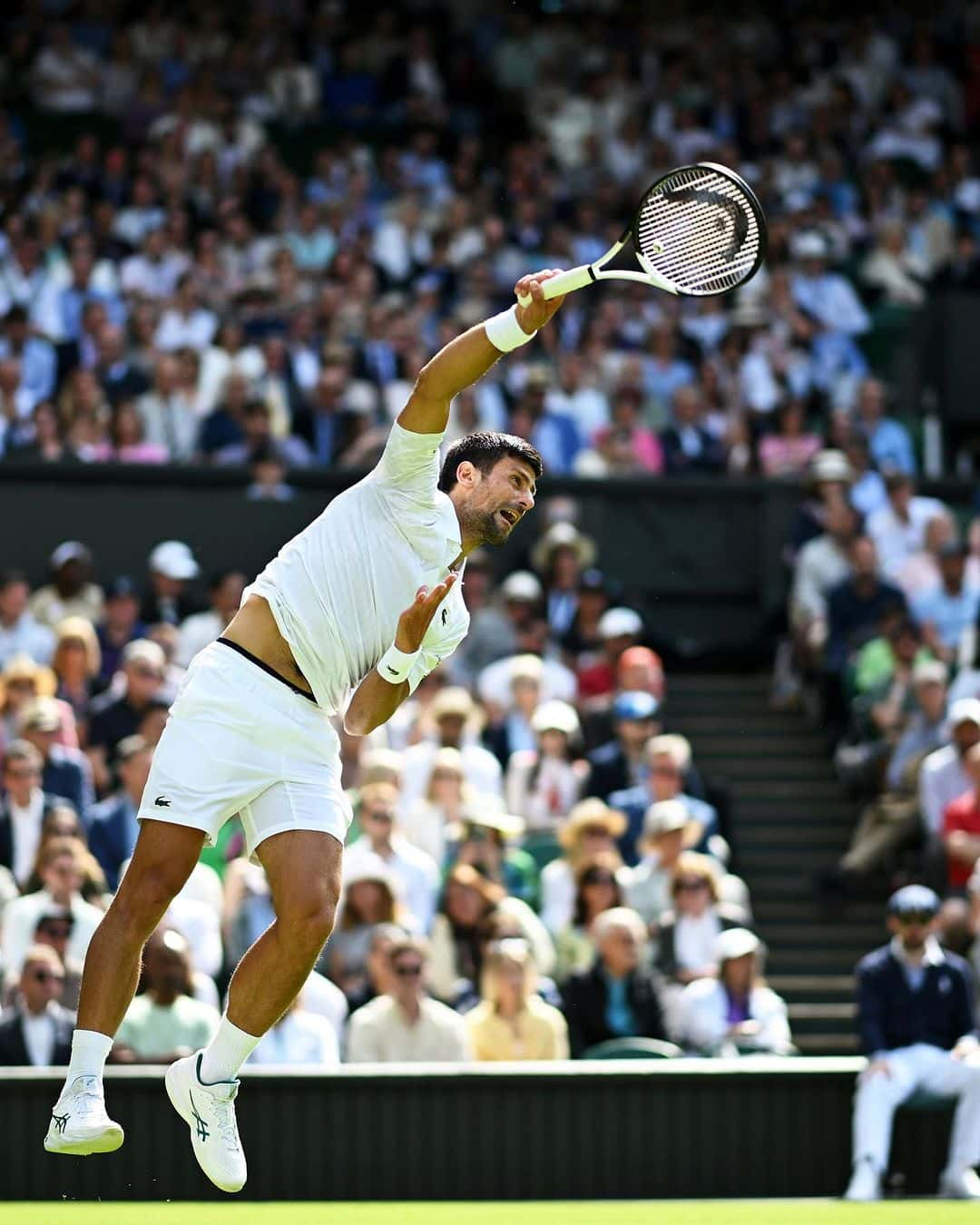 Novak Djokovic Raih Kemenangan Pertandingan Grand Slam Ke-350 di Wimbledon, Susul Federer & Serena