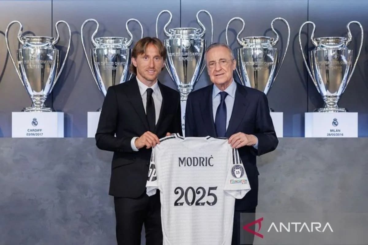 Rekor Sensasional! Modric Jadi Pemain Paling Kaya Trofi di Real Madrid