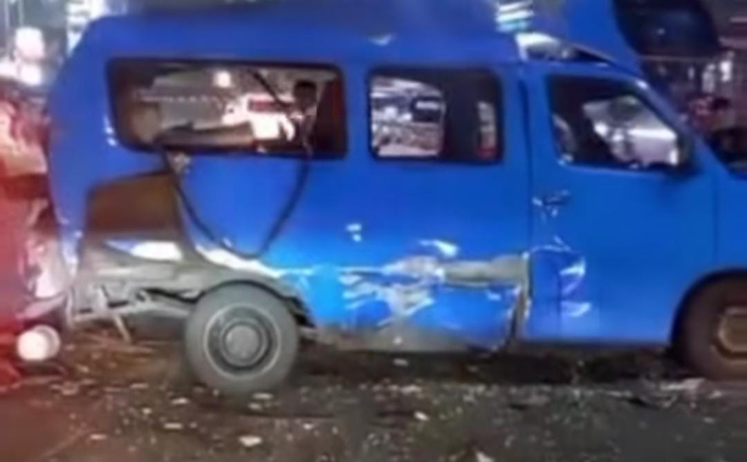 Angkot Meledak, Polisi Duga Akibat dari Tabung Gas