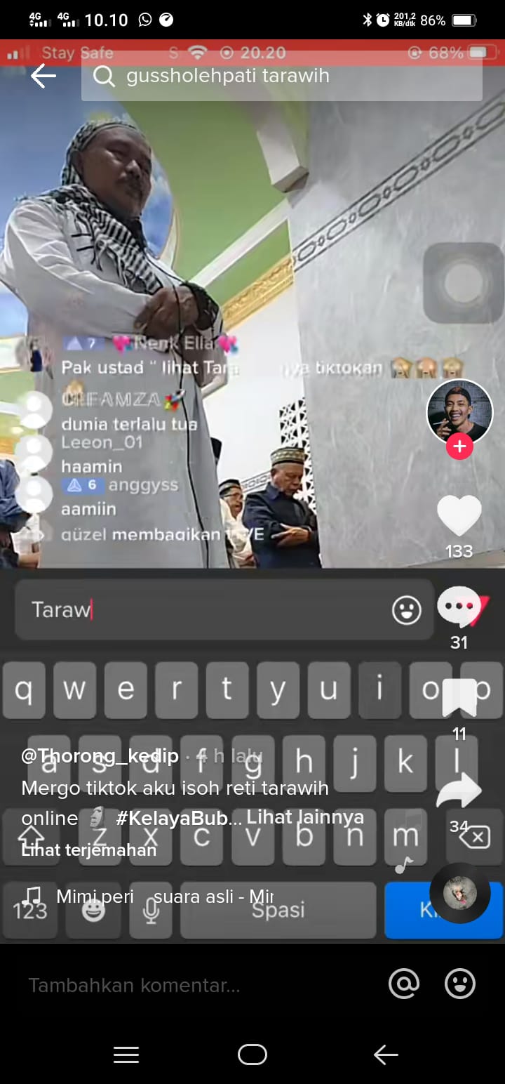 Live Streaming saat Beribadah, MUI Jabar: Khawatir Ganggu Kekhusyukan