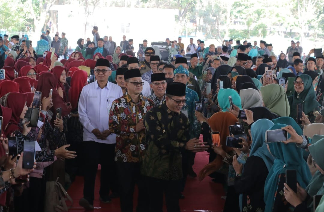 All Out! Ribuan Guru PAI Siap Menangkan Kang DS di Pilbup Bandung, Ini Alasannya