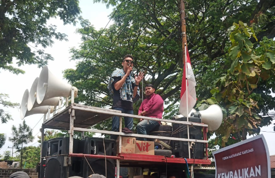 Tuntut Perpanjangan Perjanjian Kerja Sama, Ratusan Petani KTH Geruduk Kantor BBKSDA Jawa Barat 