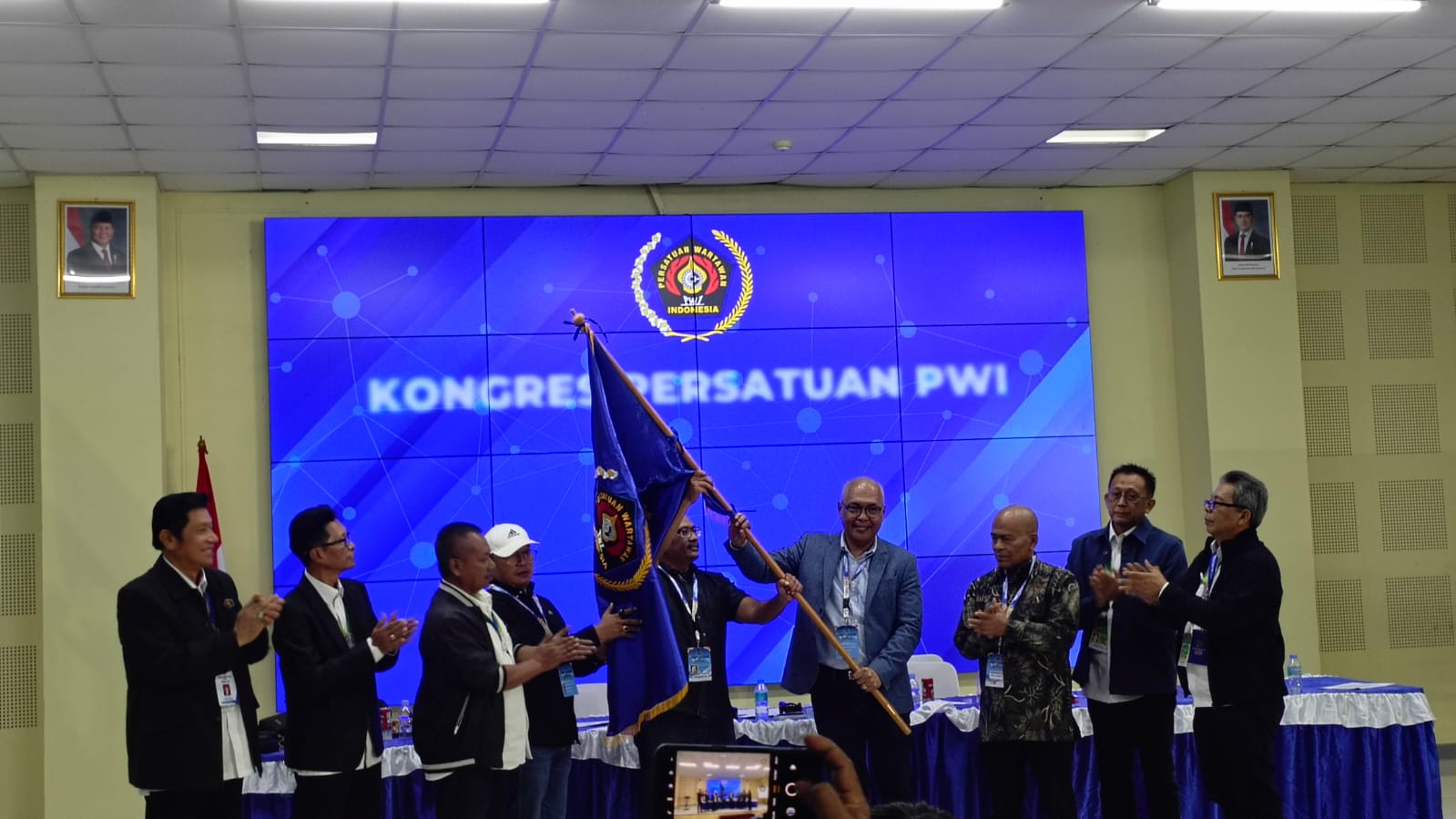 Hasil Kongres PWI 2025, Akhmad Munir Nahkodai Ketum dan Atal S Depari Jadi Ketua DK