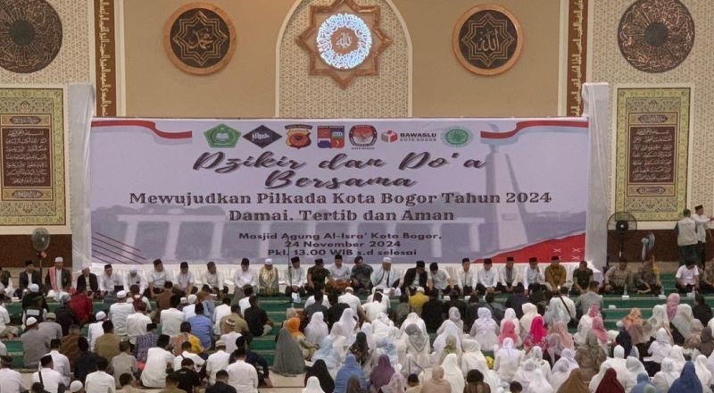 Pemkot Bogor Gelar Zikir dan Doa Bersama Jelang Pilkada 2024