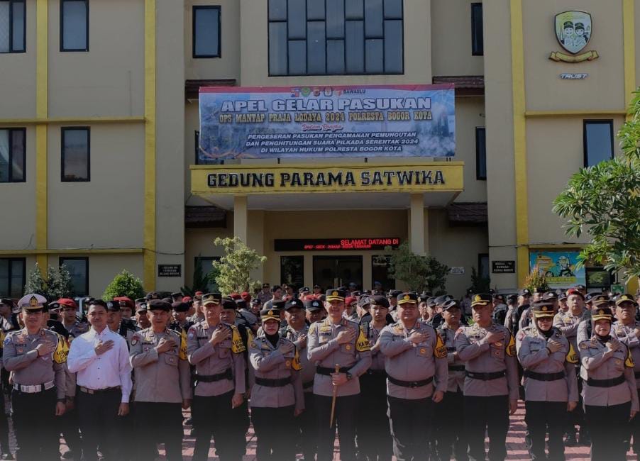 Kapolresta Bogor Kota Tekankan Penerapan Buddy System untuk Keamanan Pilkada 2024