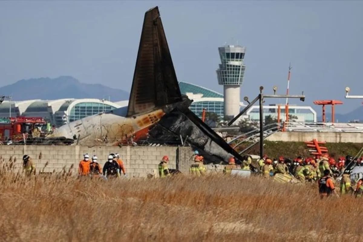 Korea Selatan Tetapkan Masa Berkabung 7 Hari atas Kecelakaan Pesawat Jeju Air