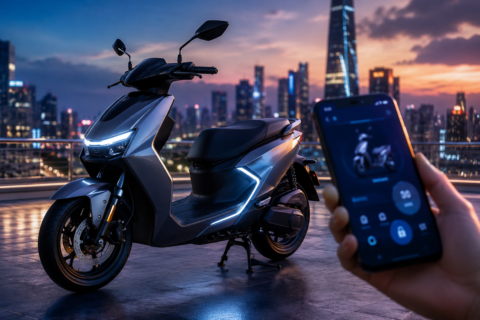 7 Motor Listrik dengan Fitur Kekinian, Bisa Terhubung ke Smartphone