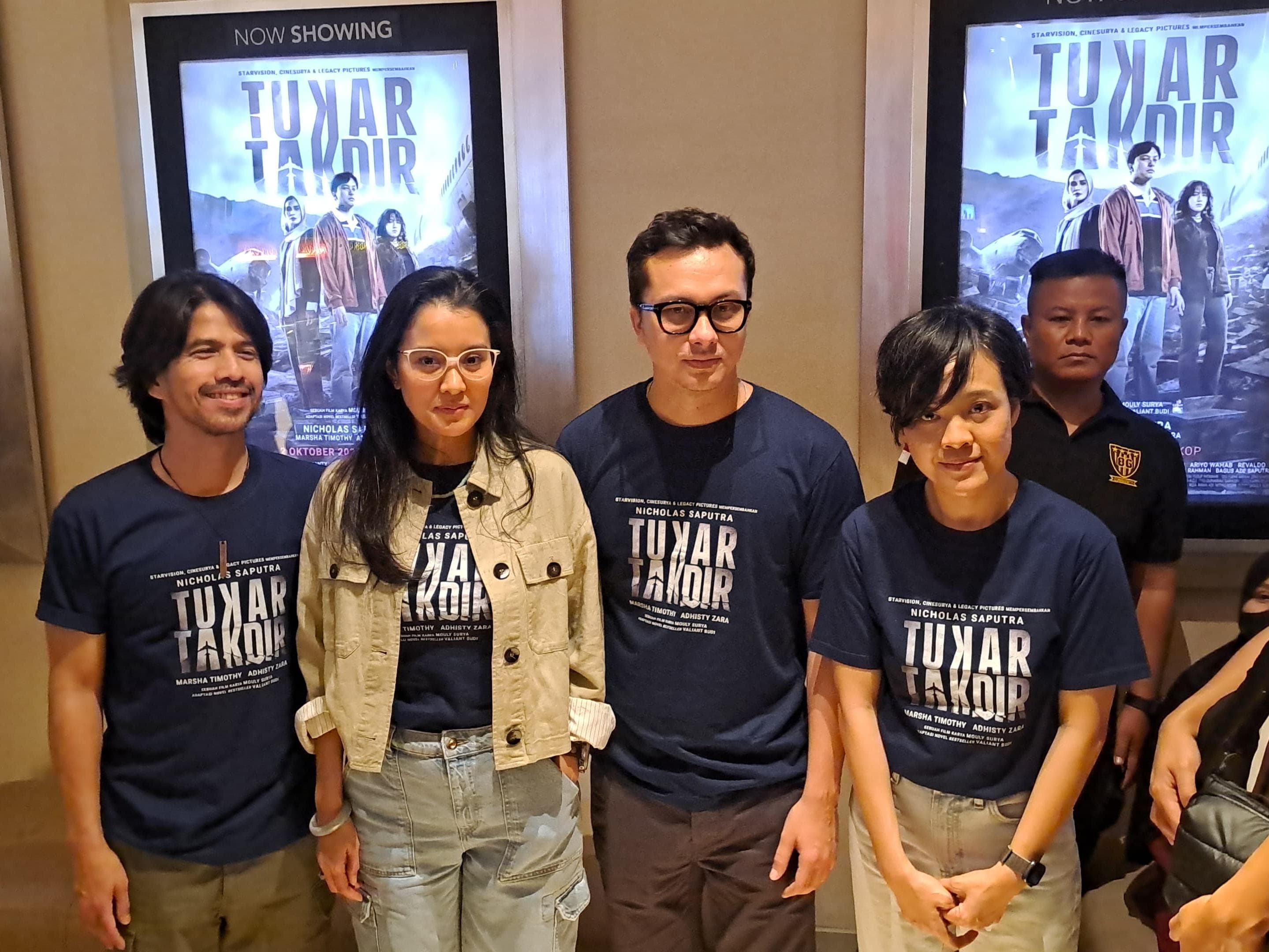 'Ketika Nicholas Saputra Dihukum Rasa Bersalah dalam Film Tukar Takdir'