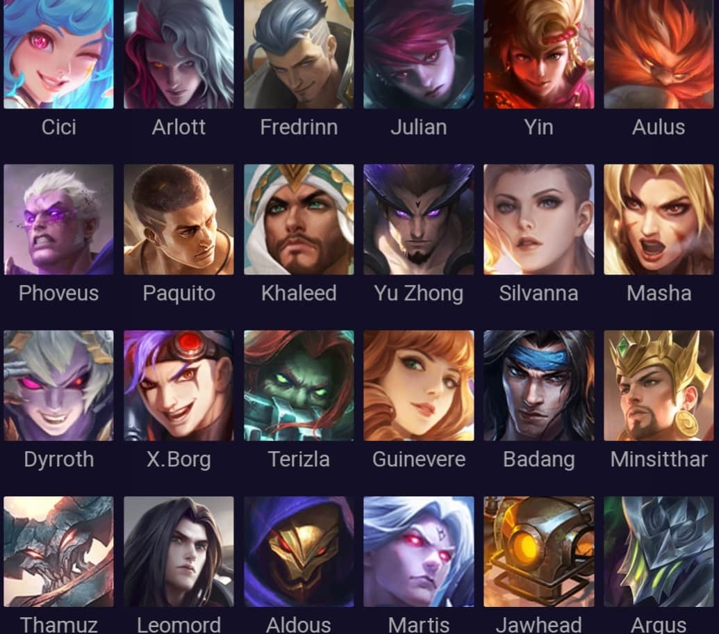 Tier List Hero META dan SS+ Mobile Legends Season 32 untuk Push Ranked