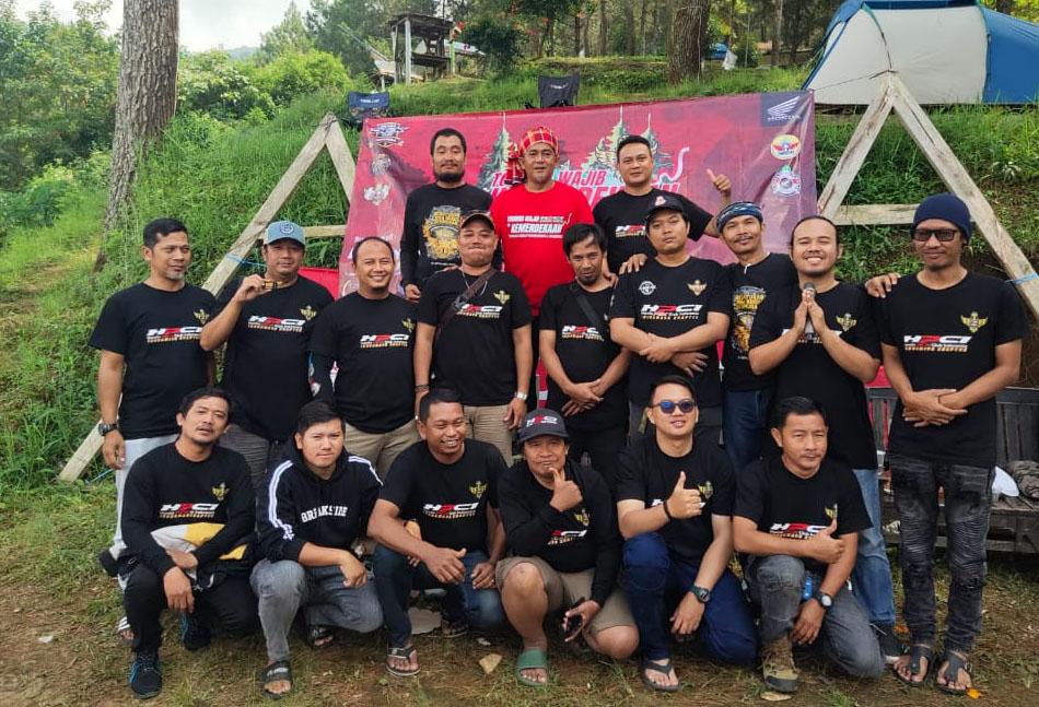 Honda PCX Club Indonesia (HPCI) Indramayu Chapter Gelar Touring Wajib Kemerdekaan dan Camping Bersama Keluarga