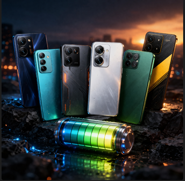 5 HP Baterai Besar 7000 mAh Terbaik 2026, Tahan Lama untuk Semua Aktivitas