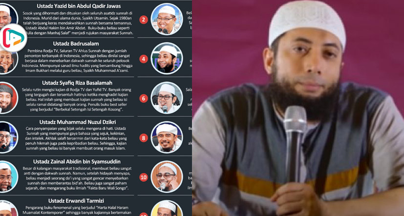 Ada Ustaz Khalid Basalamah di Daftar 12 Nama Ustaz Wahabi, Netizen Singgung Banser