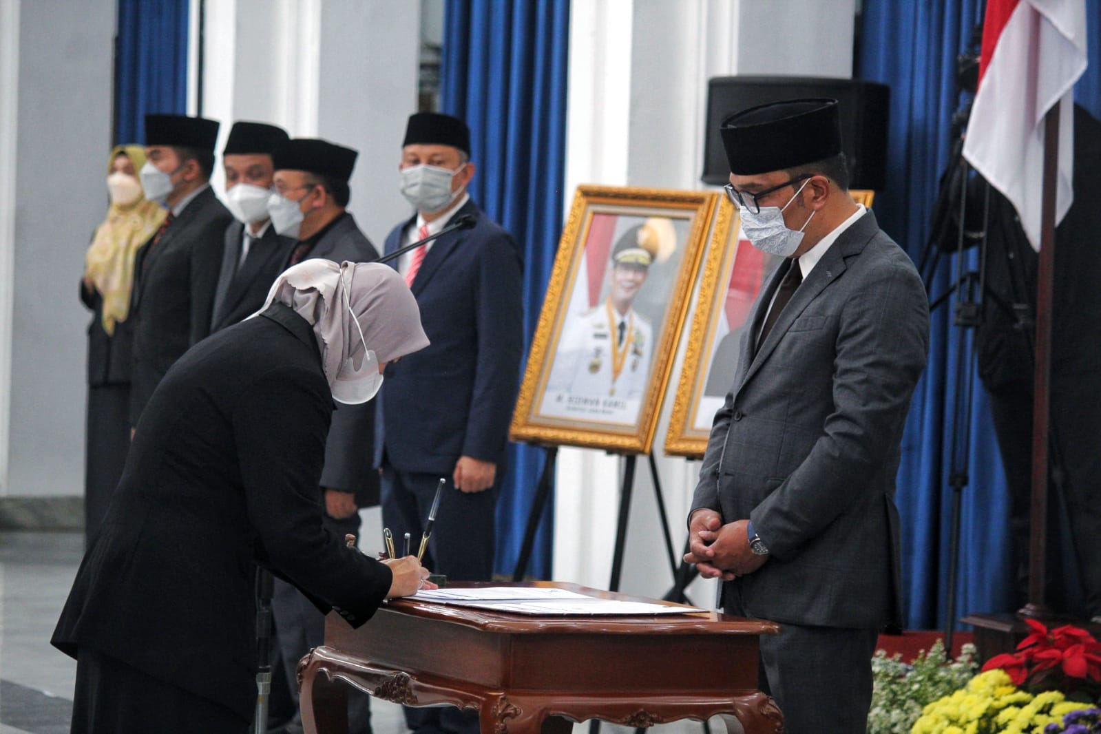 Ratusan ASN dengan Jabatan Jungsional Dilantik Gubernur Jabar.