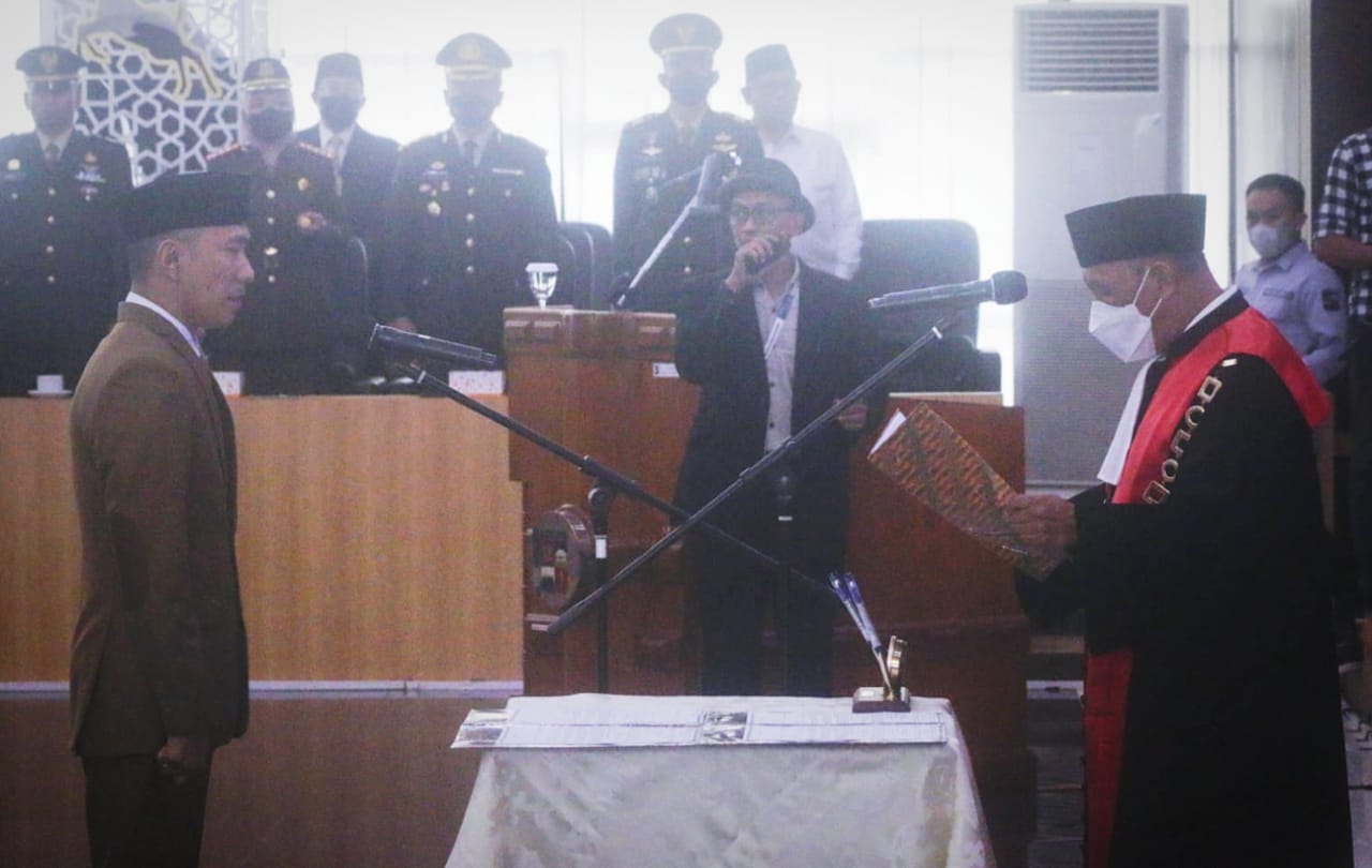 Ganti Pimpinan, Rusli Prihatevy Resmi Jadi Wakil Ketua DPRD Kota Bogor