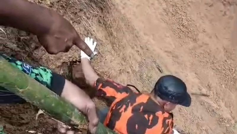 BPBD Cianjur Tangani Cepat Longsor di Batulawang