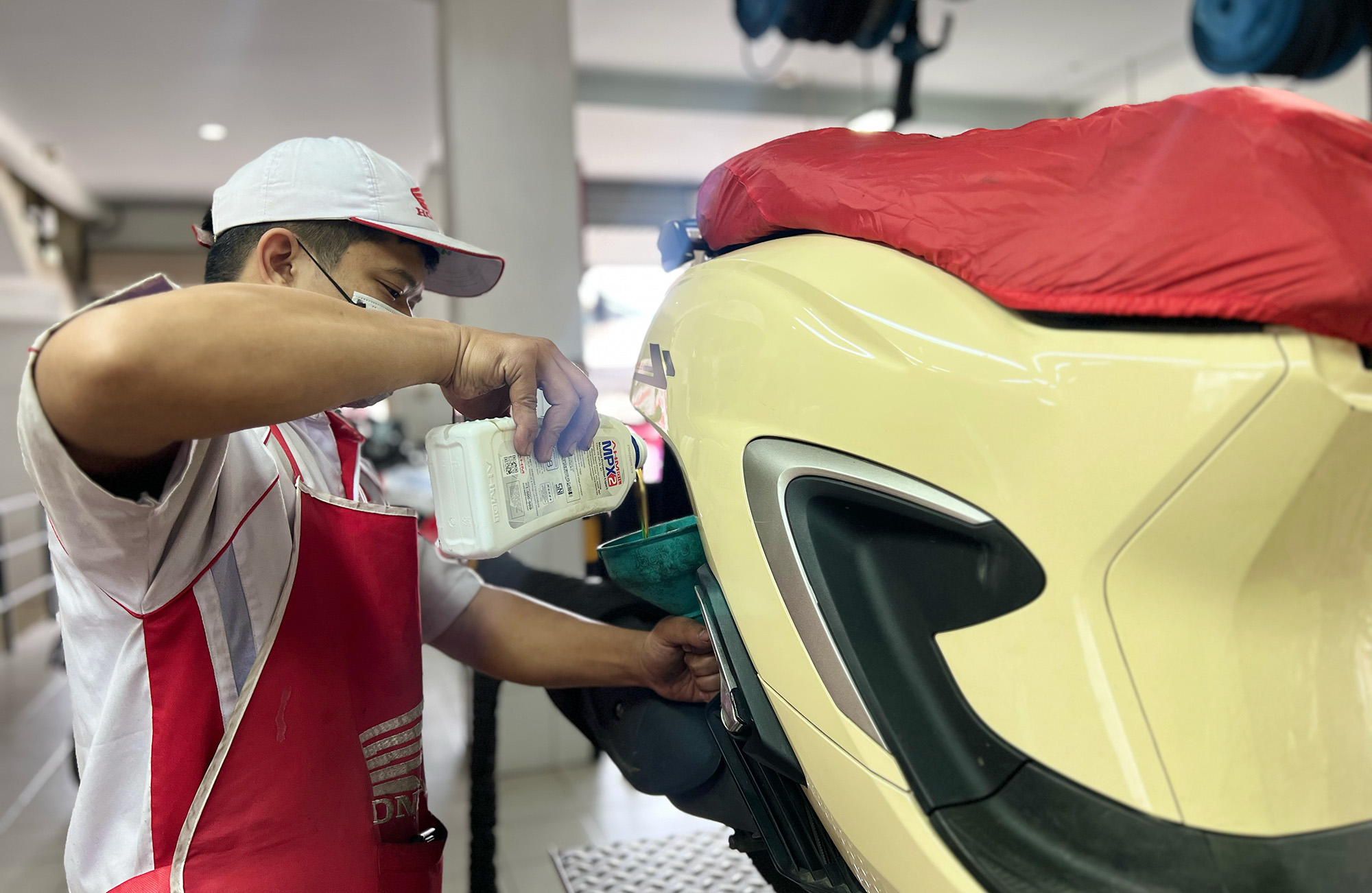 Usai Touring Honda Bikers Day, Ini Tips Merawat Sepeda Motor agar Tetap Prima