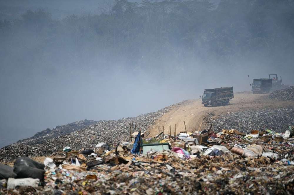 Sampah Bandung Raya di TPA Sarimukti Terkelola dengan Baik Selama Ramadhan 2024