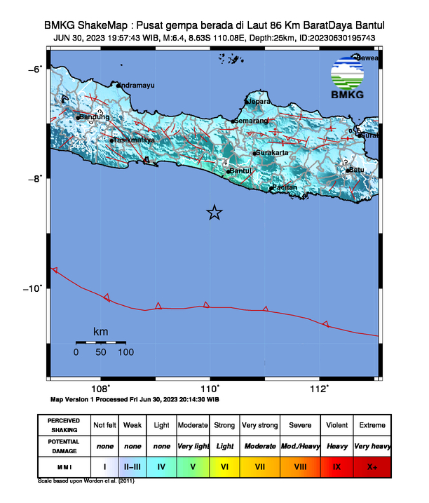 Dampak Gempa Bantul 6,4 M, 12 Kecamatan Alami Kerusakan Bangunan