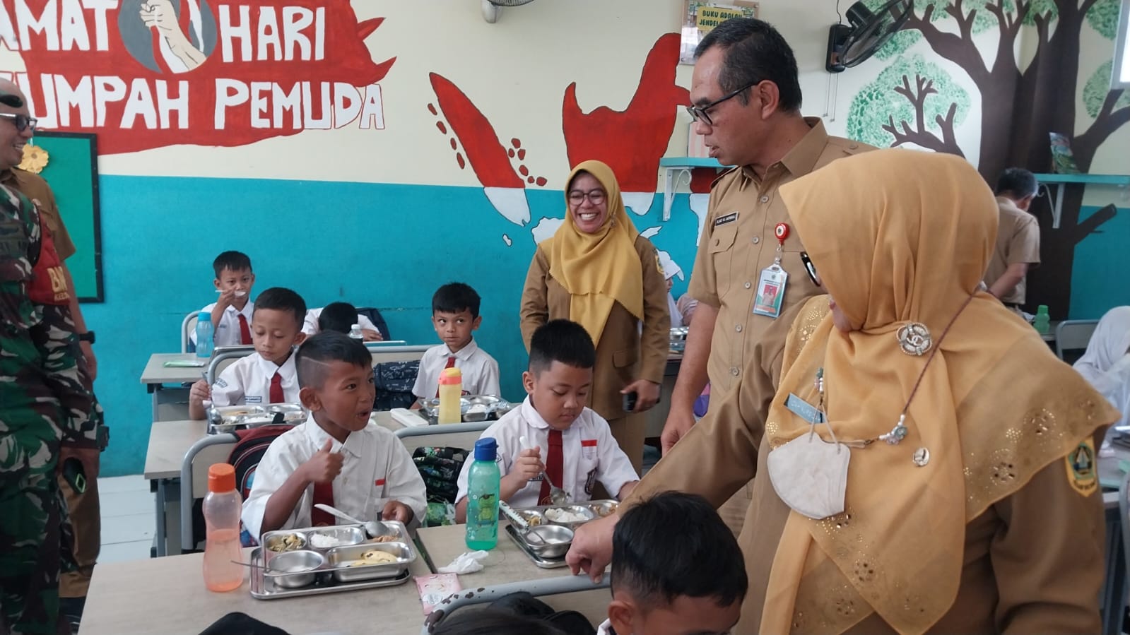 Pembagian Makan Bergizi di SDN Pajeleran 01 Cibinong Belum Merata, Ini Kata Sekda 