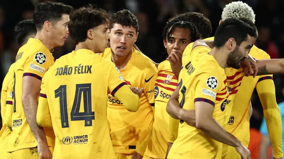 Hasil Liga Champions: Raphinha 2 Gol, Barcelona Menang Comeback 2-3 di Markas PSG