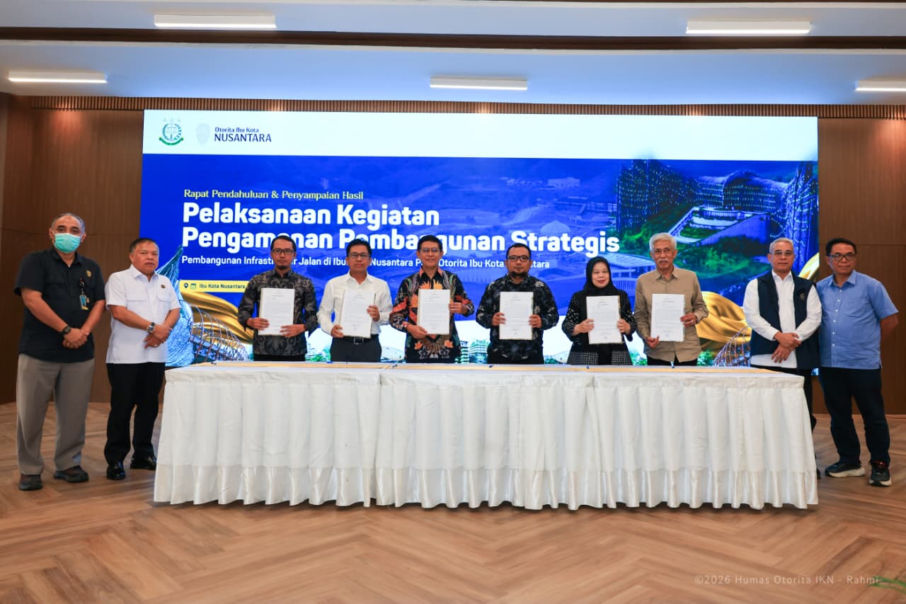 Entry dan Exit Meeting PPS, Otorita IKN dan Kejaksaan Agung Kawal Pembangunan Infrastruktur Jalan Nusantara 