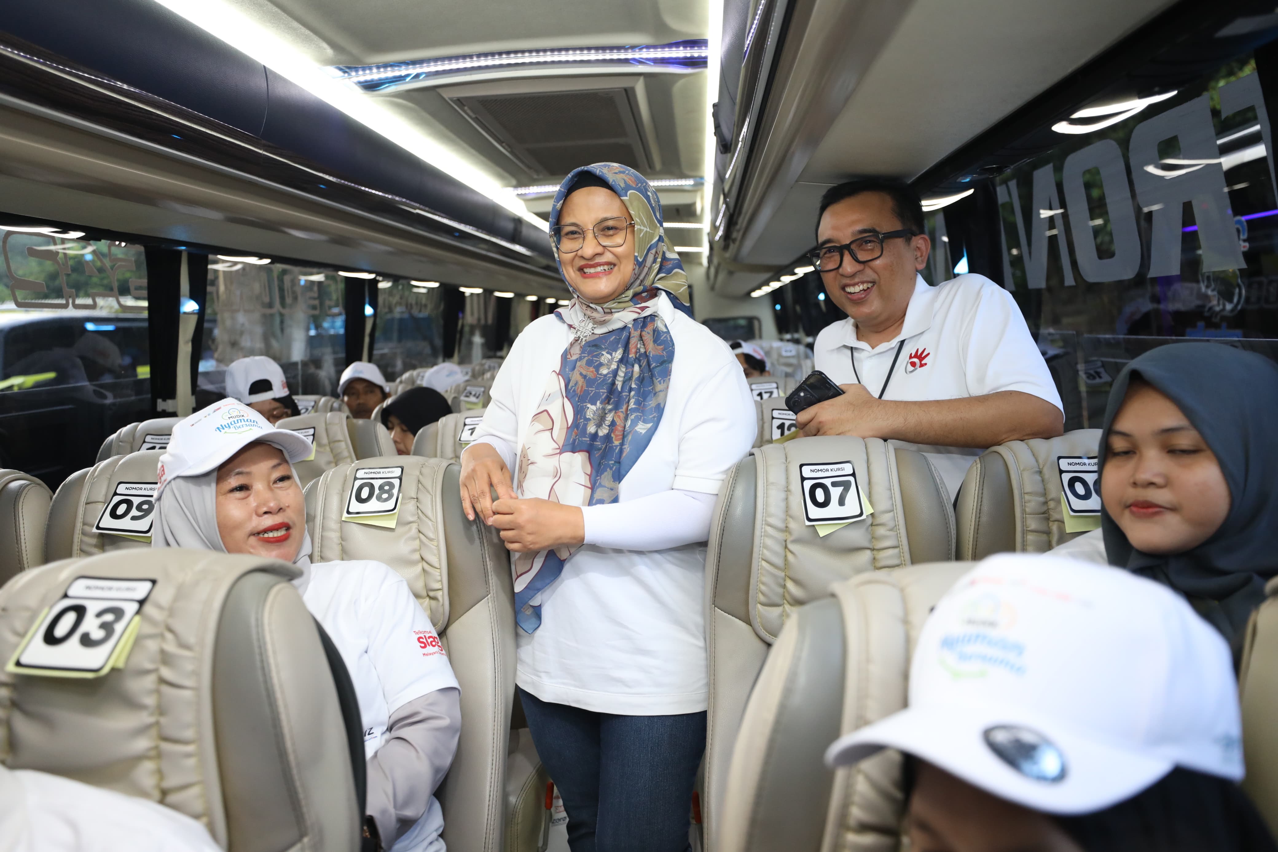 Mudik Nyaman Bersama BUMN dan Danantara 2026: TelkomGroup Lepas Ribuan Pemudik Rayakan Lebaran