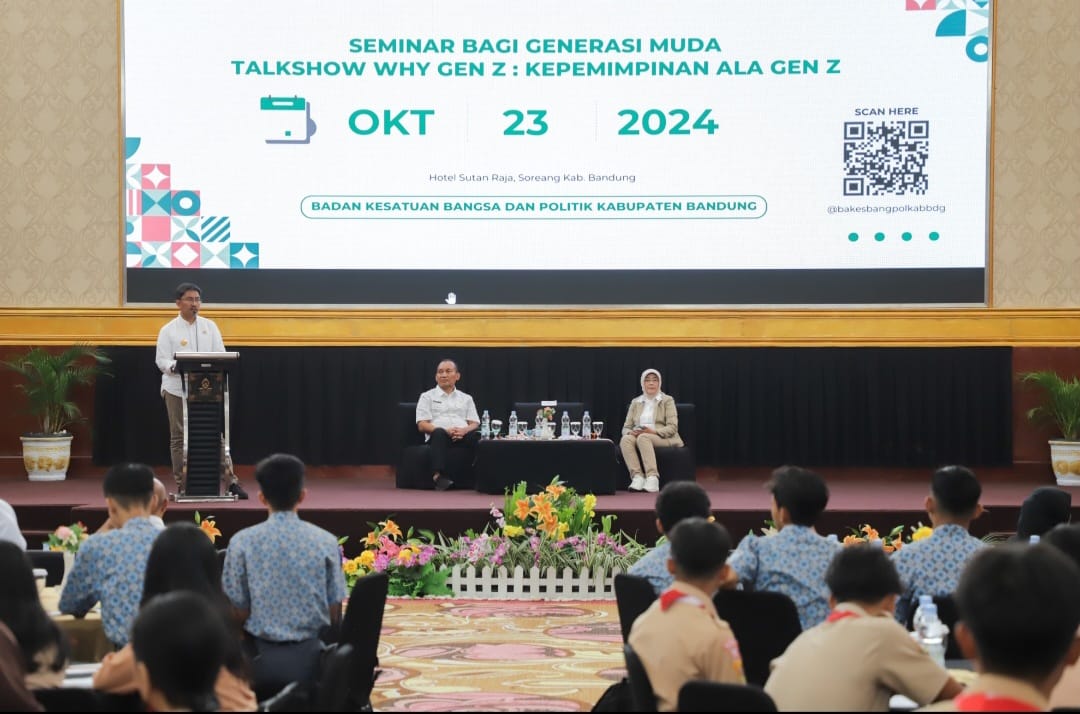 Pemkab Bandung Gelar Seminar bagi Generasi Muda 'Talkshow Why dan Kepemimpinan Ala Gen Z'