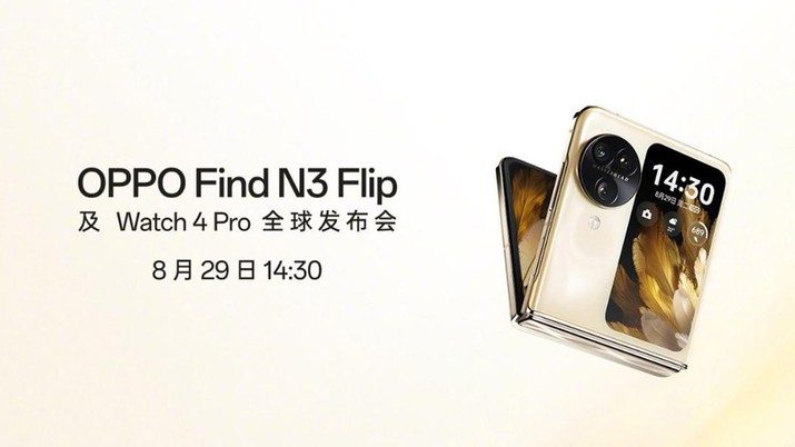 Rilis? Oppo Find N3 Flip, Handphone Lipat dengan Prosesor Canggih dan Kamera 50MP, Harganya?