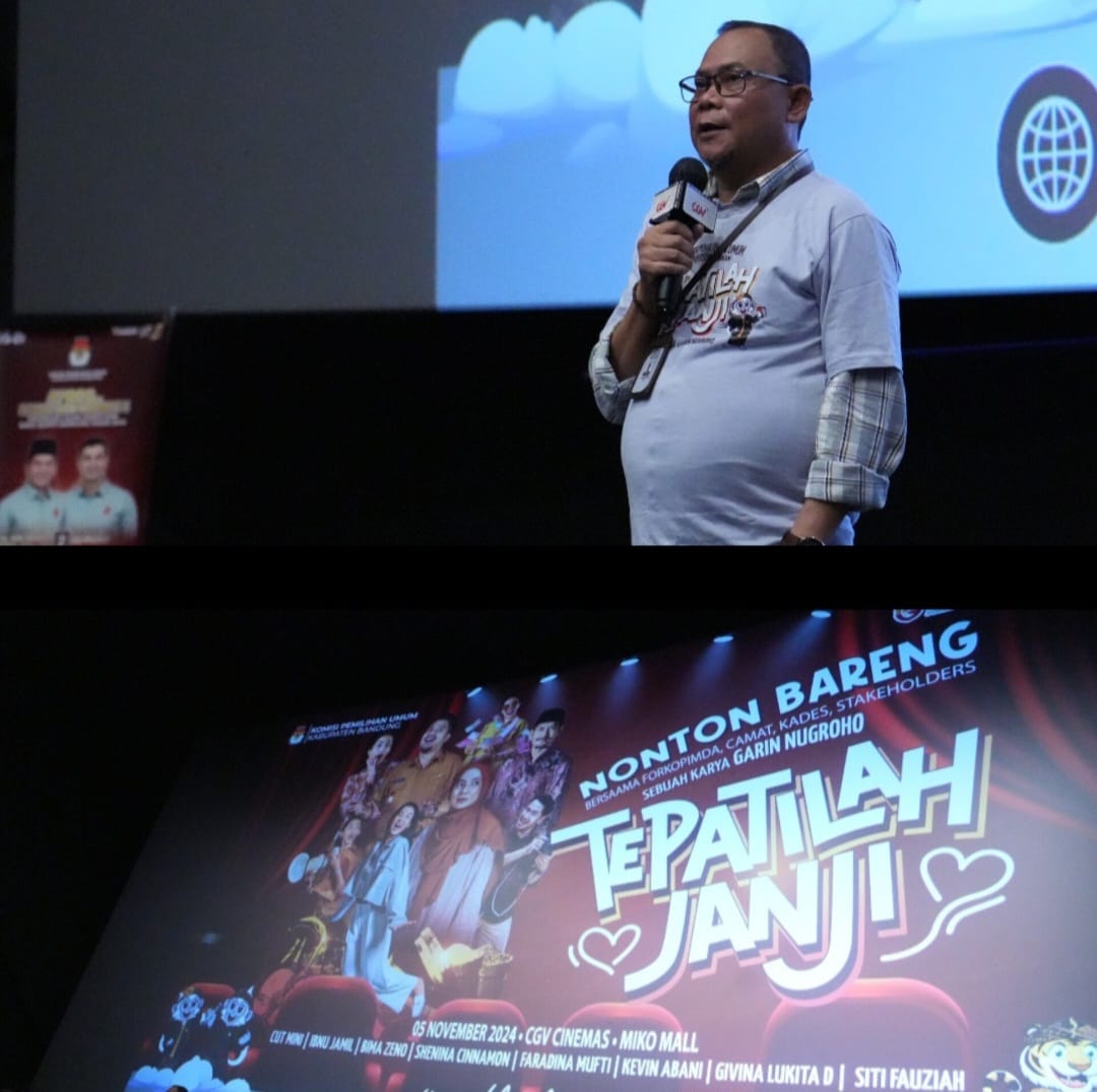 Jelang Pilkada 2024, KPU Kabupaten Bandung Gelar Nobar Film 