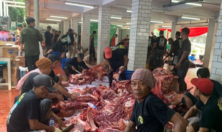 Sapi Kurban Presiden Jokowi Dikurbankan Pada Hari Tasyrik Pertama di Istiqlal