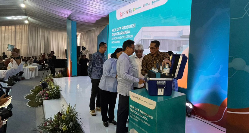 Buka Layanan Kanker, Bio Farma Resmikan Fasilitas Cyclotron Radiofarmaka