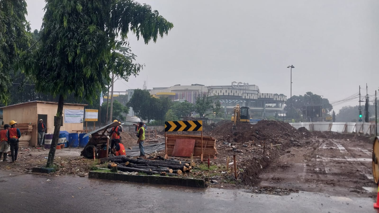 Upaya Urai Kemacetan Lalu Lintas, PUPR Kabupaten Bogor Mulai Bangun Simpang Daralon