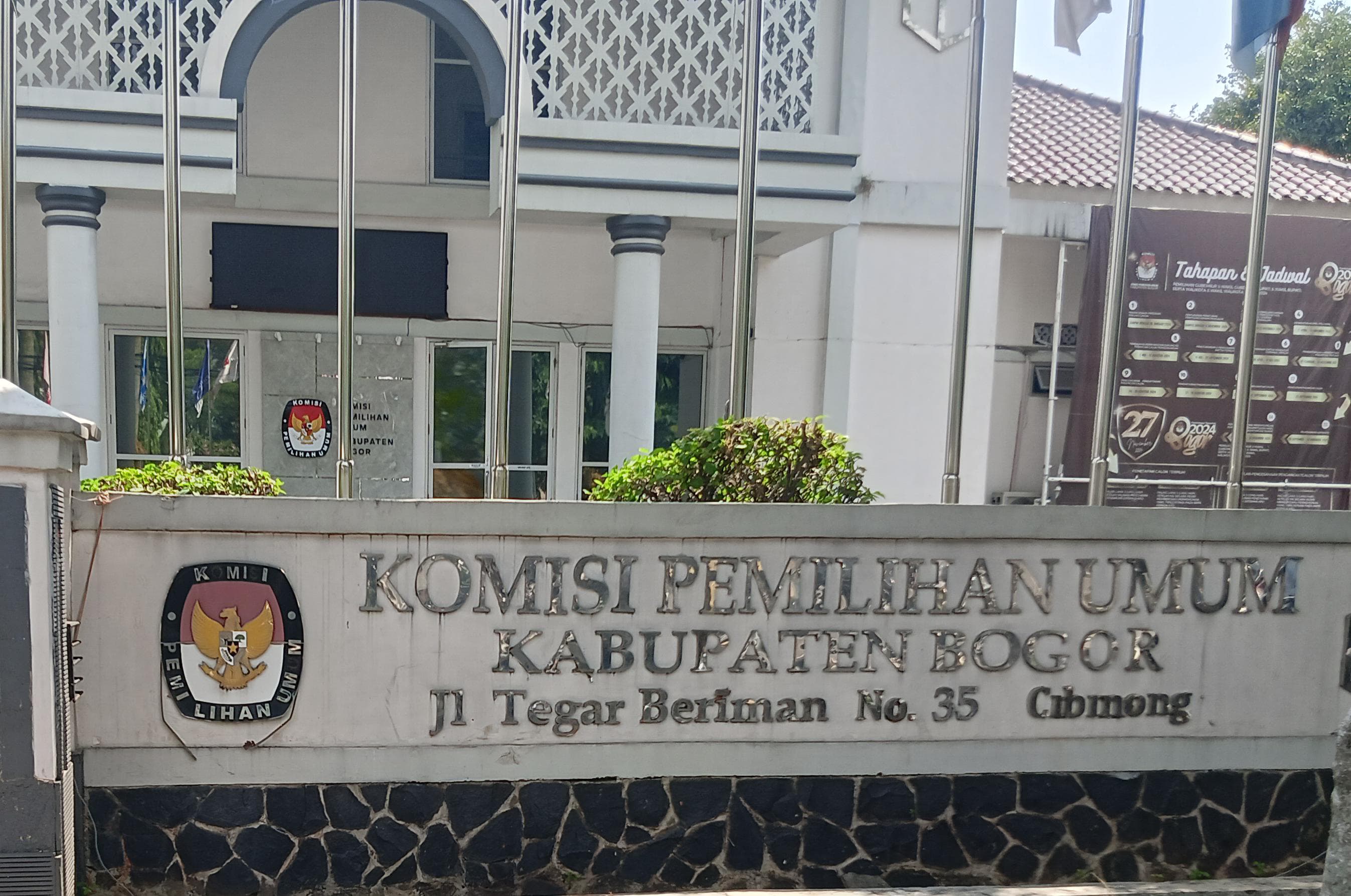 KPUD Bogor: Debat Perdana Cabup-Cawabup Bogor Resmi Diundur