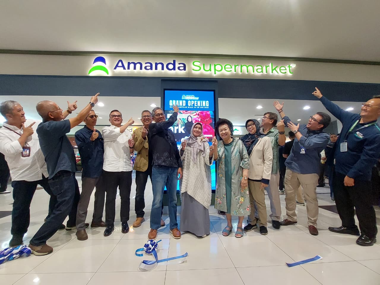 Amanda Retailindo Group Resmi Buka Amanda Supermarket di Cihampelas Walk