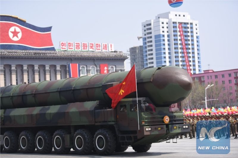 Kapal Selam Nuklir AS Tiba di Korea Selatan, Korea Utara Tembak Dua Rudal