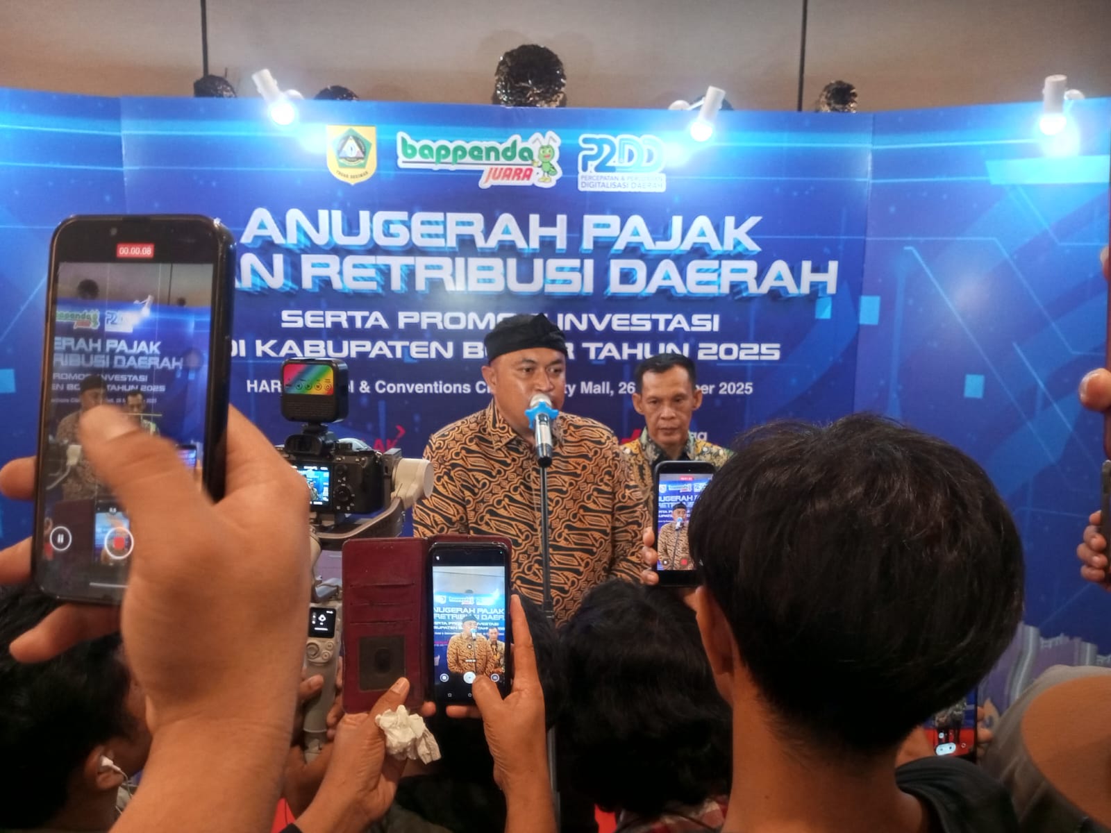 Bupati Bogor: Pajak Gratis hingga 2029