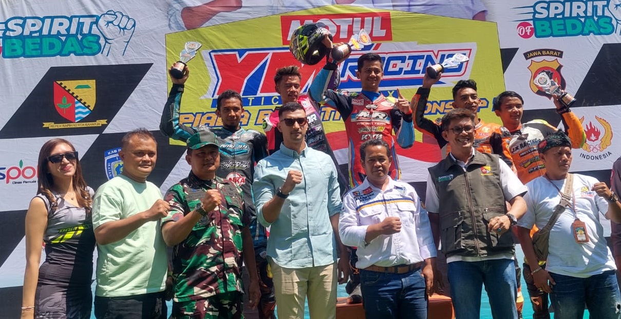 Ali Syakieb Apresiasi dan Bangga Digelarnya Lomba Balap Motor Bupati Bandung Cup