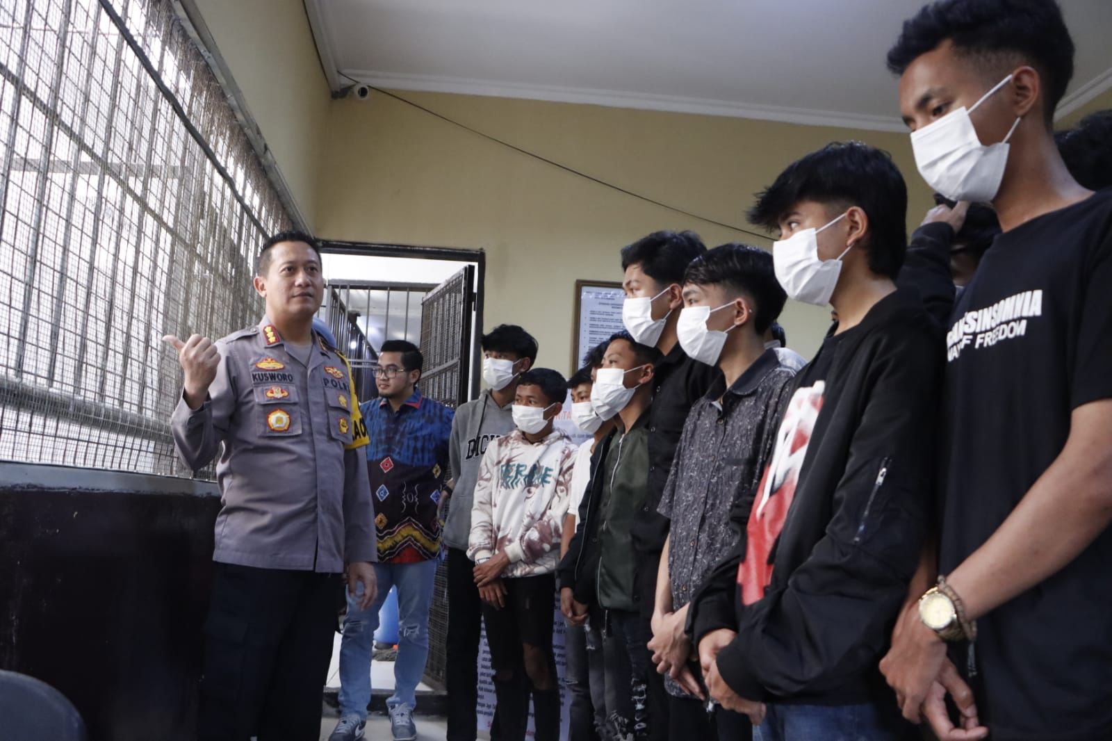 Konvoi Ugal-ugalan, 17 Pemuda Diamankan Polresta Bandung