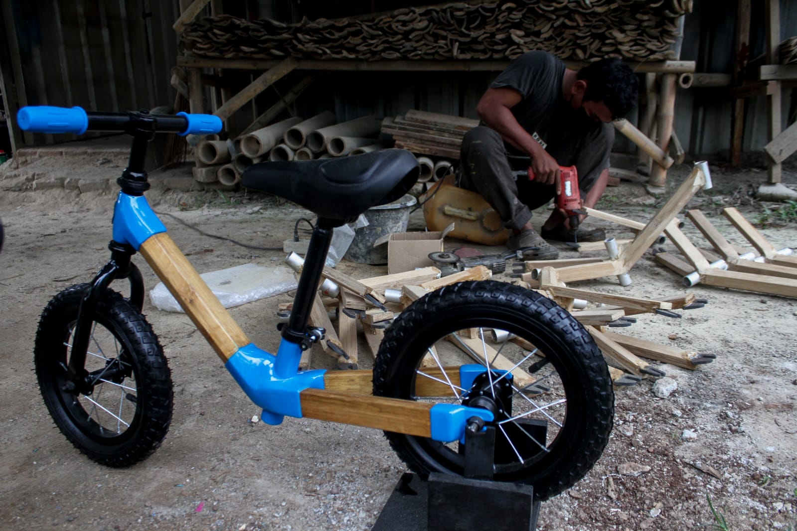 Inovasi Sepeda Bambu Arana Bike, Keunikan Bersepeda untuk Semua Usia