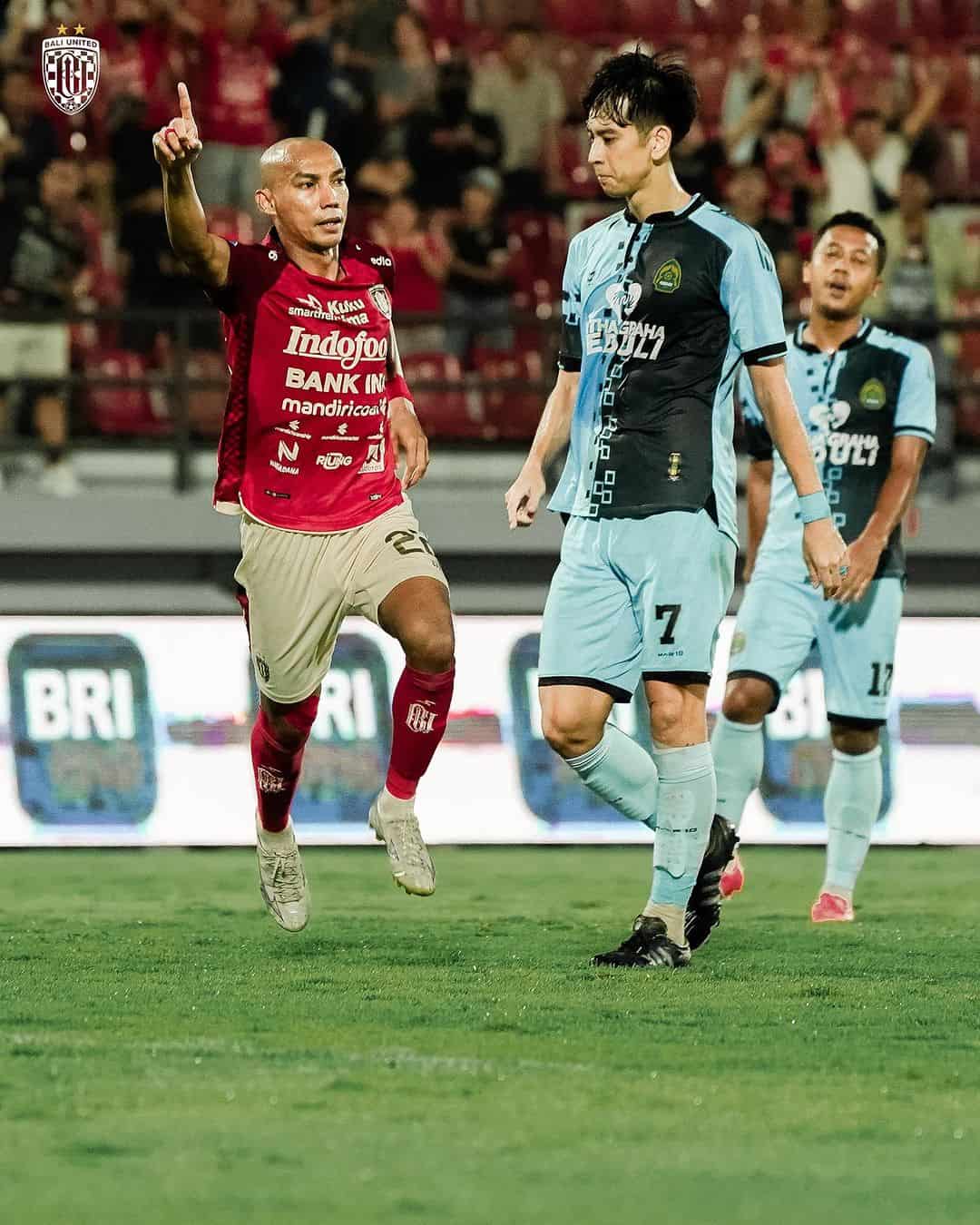 Hasil Bali United vs Persikabo: Novri Setiawan Cetak Gol dan Dikartu Merah, Serdadu Tridatu Menang 2-0
