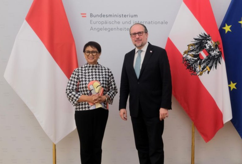 Indonesia Minta Austria Untuk Pertimbangkan Mengenai Pengakuan Negara Palestina