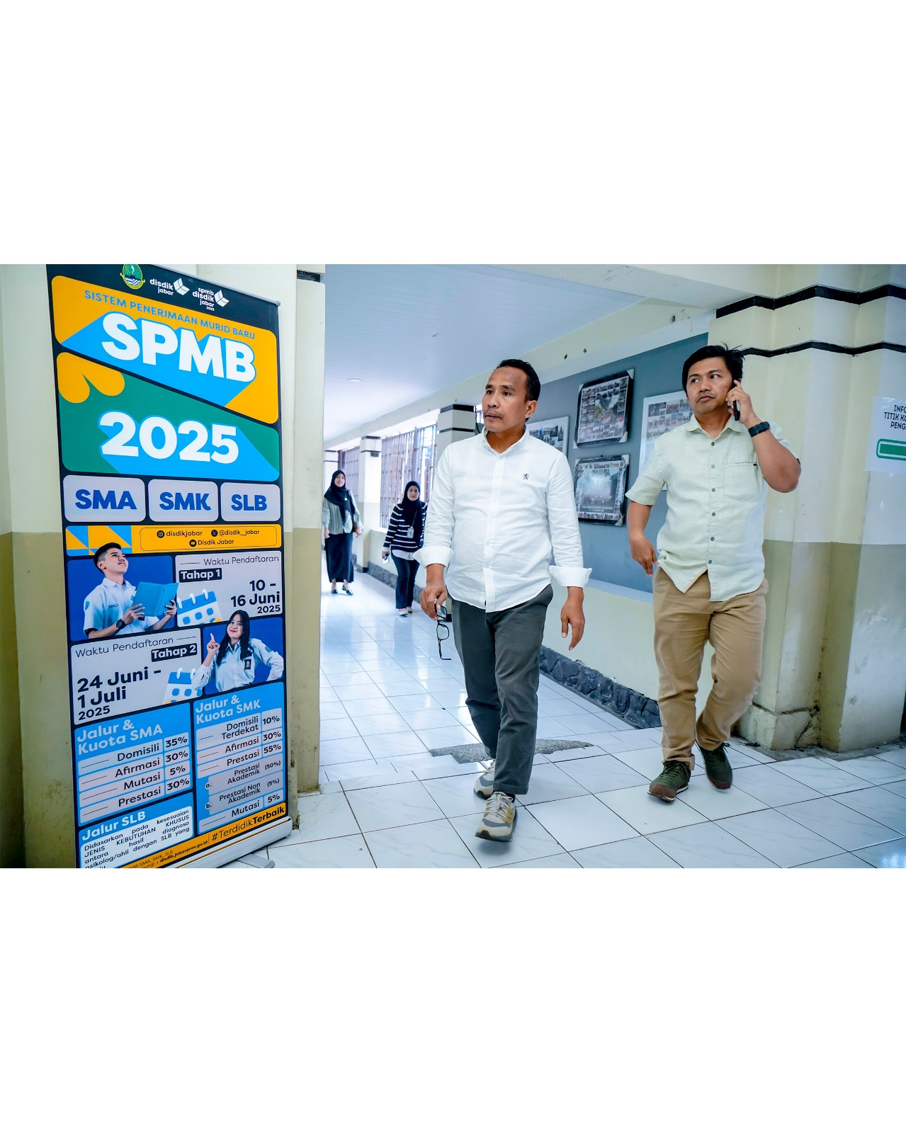Animo Masyarakat Tinggi di Hari Pertama Pendaftaran SPMB Tahap 1