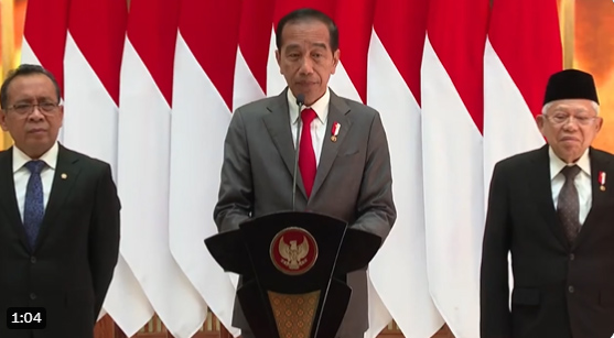 Jokowi Angkat KH. Ma'ruf Amin Sebagai Plt Presiden Bertepatan dengan Rencana Demo Kelangkaan Beras