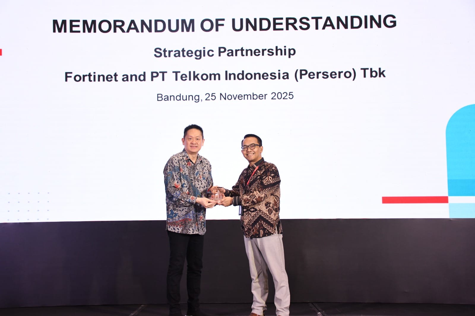  Telkom Jalin Kemitraan Strategis dengan Fortinet Guna Perkuat Infrastruktur Digital dan Keamanan Siber