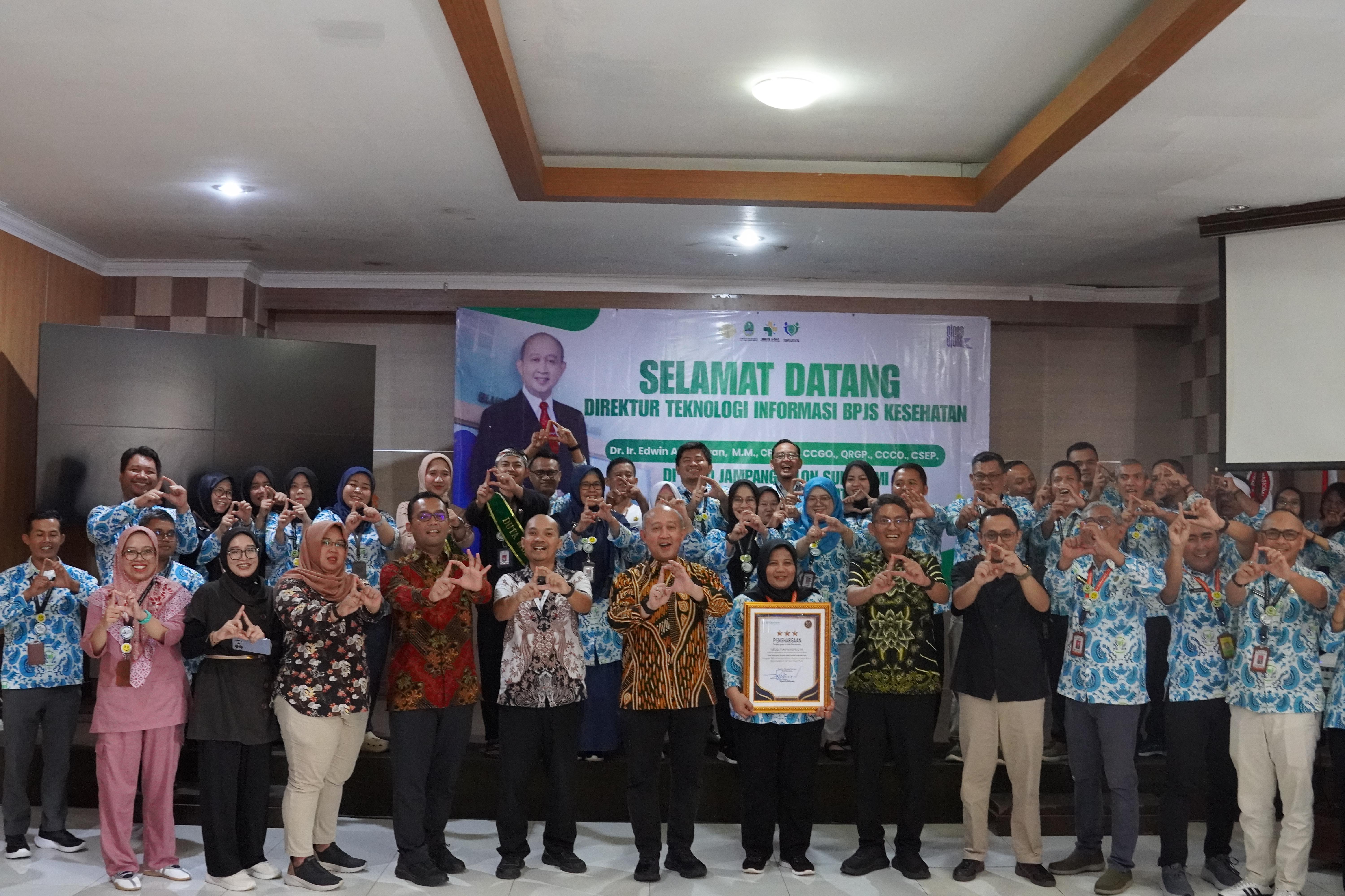 BPJS Kesehatan Apresiasi Transformasi Digital RSUD Jampangkulon