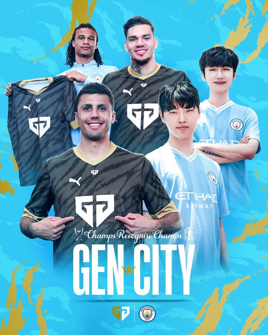 Gandeng Raksasa LCK Gen.G, Manchester City Tambah Eksistensi di Dunia Esports