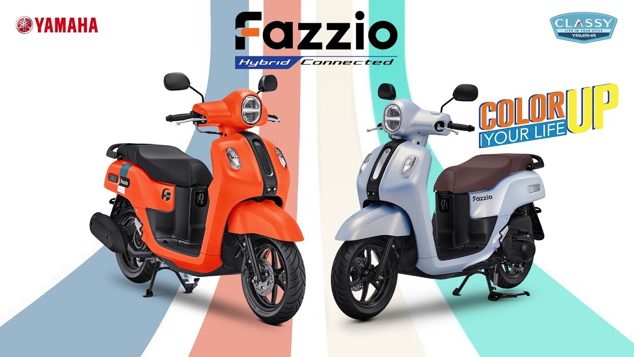 Yamaha Fazzio: Motor Skutik Matik Terjangkau dengan Fitur Canggih!